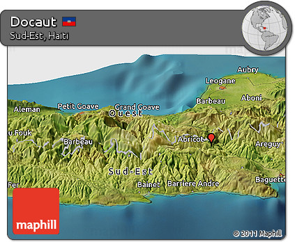 Satellite Panoramic Map of Docaut