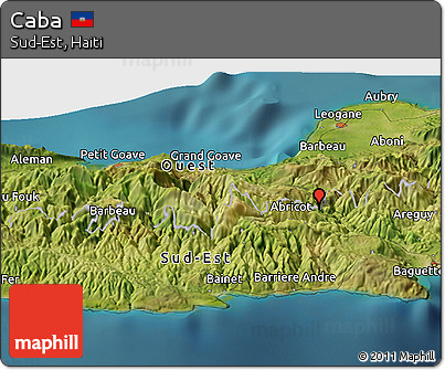 Satellite Panoramic Map of Caba