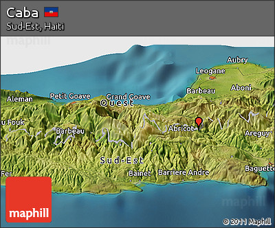 Satellite Panoramic Map of Caba
