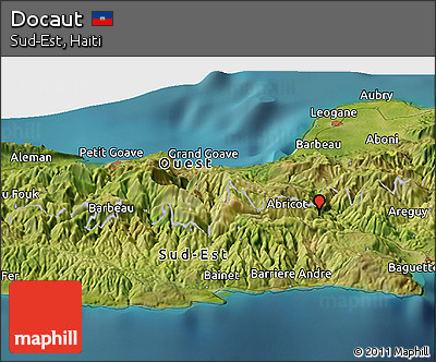 Satellite Panoramic Map of Docaut