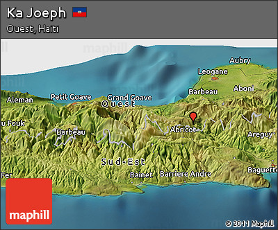 Satellite Panoramic Map of Ka Joeph