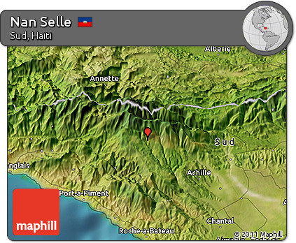 Satellite 3D Map of Nan Selle