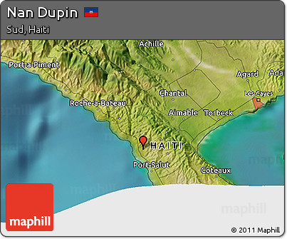 Satellite 3D Map of Nan Dupin