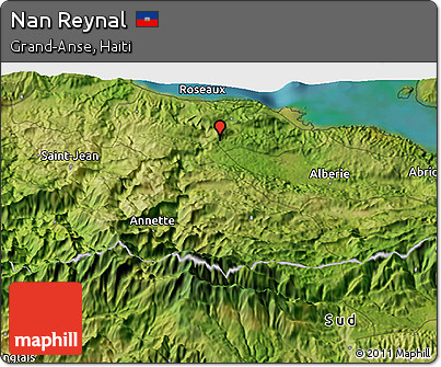 Satellite 3D Map of Nan Reynal