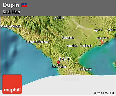 Satellite 3D Map of Dupin