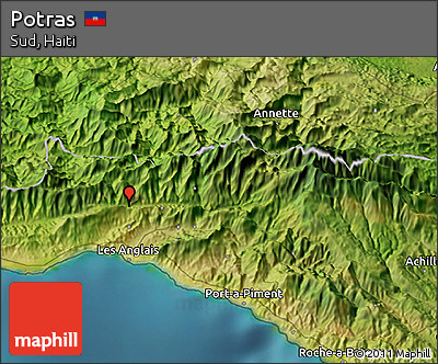 Satellite 3D Map of Potras