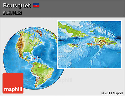 Physical Location Map of Bousquet
