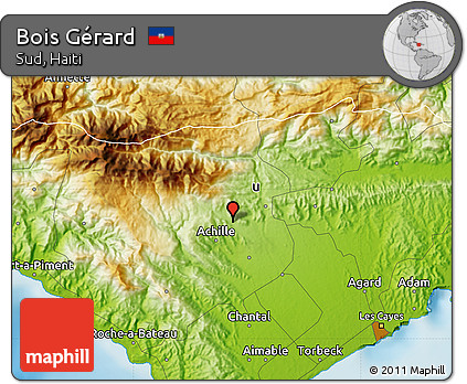 Physical Map of Bois Gérard