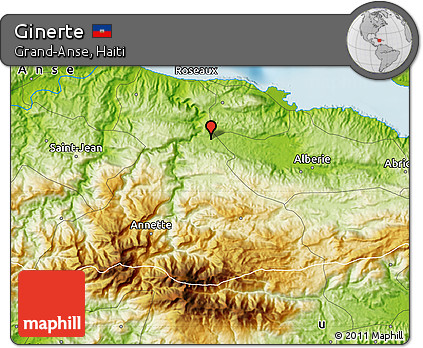 Physical Map of Ginerte