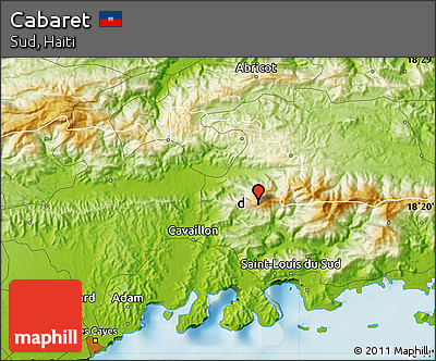 Physical Map of Cabaret