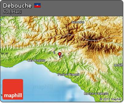 Physical Map of Debouche