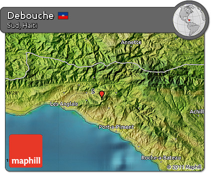 Satellite Map of Debouche