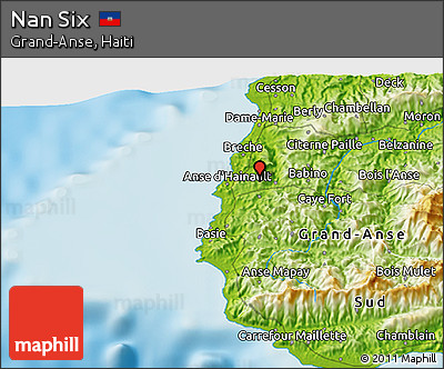 Physical 3D Map of Nan Six