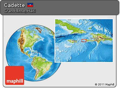 Physical Location Map of Cadette