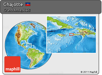 Physical Location Map of Chajotte