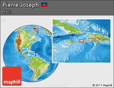 Physical Location Map of Pierre Joseph