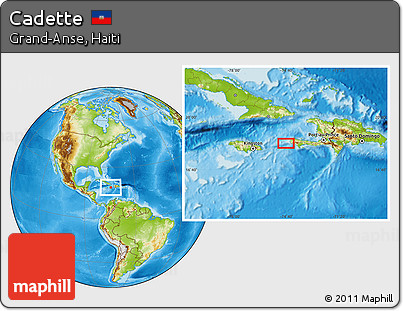 Physical Location Map of Cadette