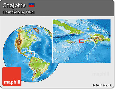 Physical Location Map of Chajotte