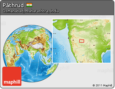 Physical Location Map of Pāthrud