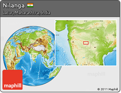 Physical Location Map of Nilanga