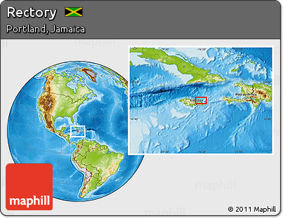 Physical Location Map of Rectory
