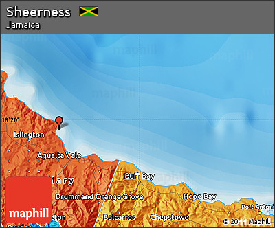 Political Map of Sheerness