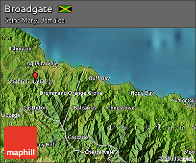 Satellite Map of Broadgate