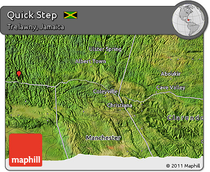 Satellite 3D Map of Quick Step