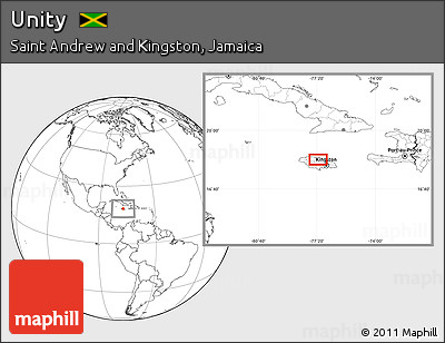 Blank Location Map of Unity