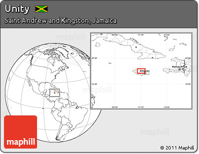 Blank Location Map of Unity