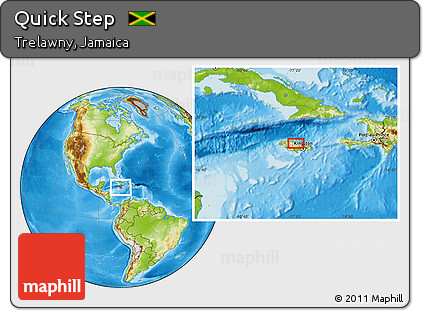 Physical Location Map of Quick Step