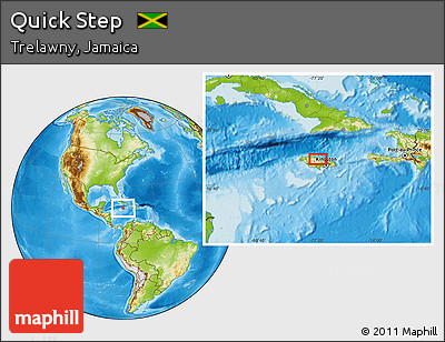 Physical Location Map of Quick Step