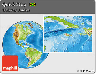Physical Location Map of Quick Step