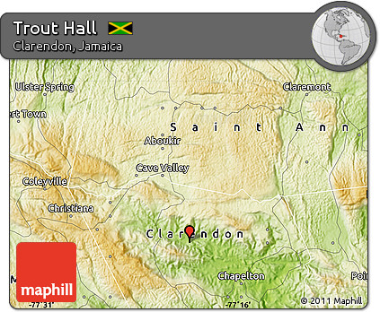 Physical Map of Trout Hall