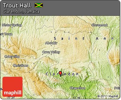 Physical Map of Trout Hall