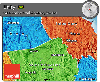 Political Map of Unity