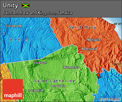 Political Map of Unity