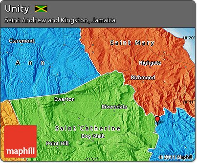 Political Map of Unity