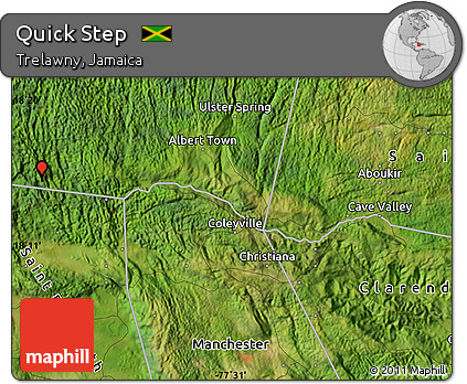 Satellite Map of Quick Step