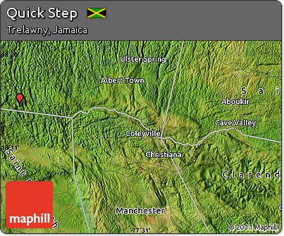 Satellite Map of Quick Step
