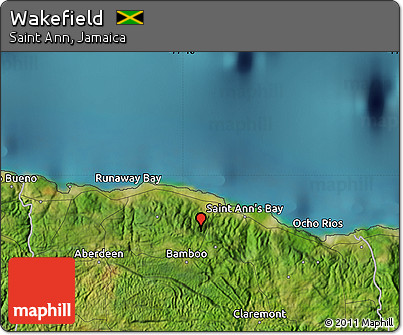 Satellite Map of Wakefield