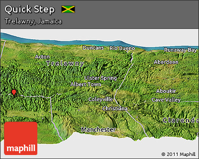 Satellite Panoramic Map of Quick Step