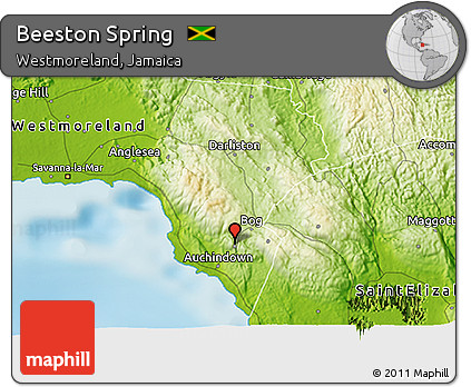 Physical 3D Map of Beeston Spring