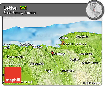 Physical 3D Map of Lethe