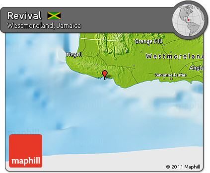 Physical 3D Map of Revival