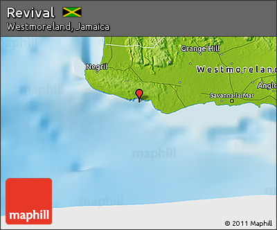 Physical 3D Map of Revival