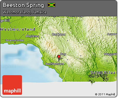 Physical 3D Map of Beeston Spring