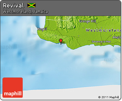 Physical 3D Map of Revival