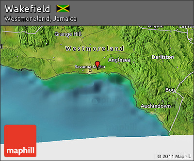 Satellite 3D Map of Wakefield