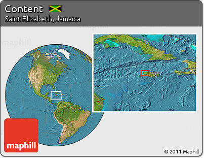 Satellite Location Map of Content
